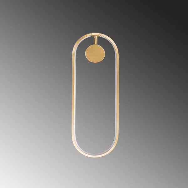 Tranceto Wandleuchte - Gold