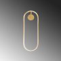 Tranceto Wandleuchte - Gold