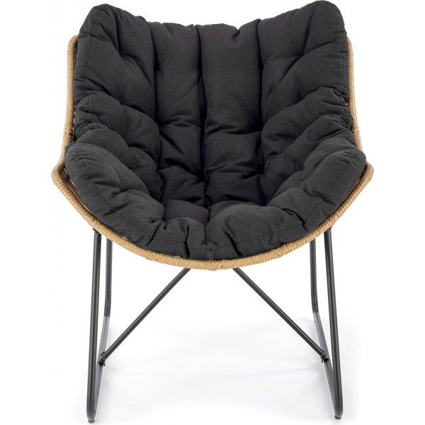 Whisper-Sessel - Schwarz/Beige