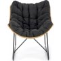 Whisper-Sessel - Schwarz/Beige