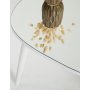 Gusto Couchtisch 75 x 55 cm - Weiß