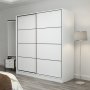 Kapusta Kleiderschrank 220x52x210 cm - Weiß