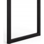 Function Plus Schreibtisch 145,1 x 81 x 76,8 cm - Schwarz/Eiche