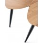 Adaline Couchtisch 40x40 | 60x60 cm - Eiche/schwarz