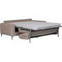 Hoven-Schlafsofa mit vorderem Bett - Beige