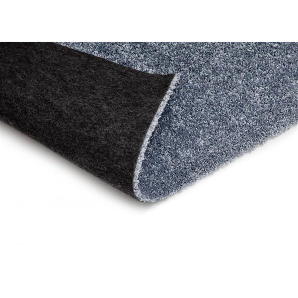 Knüpfteppich Fidelma - Stahlblau