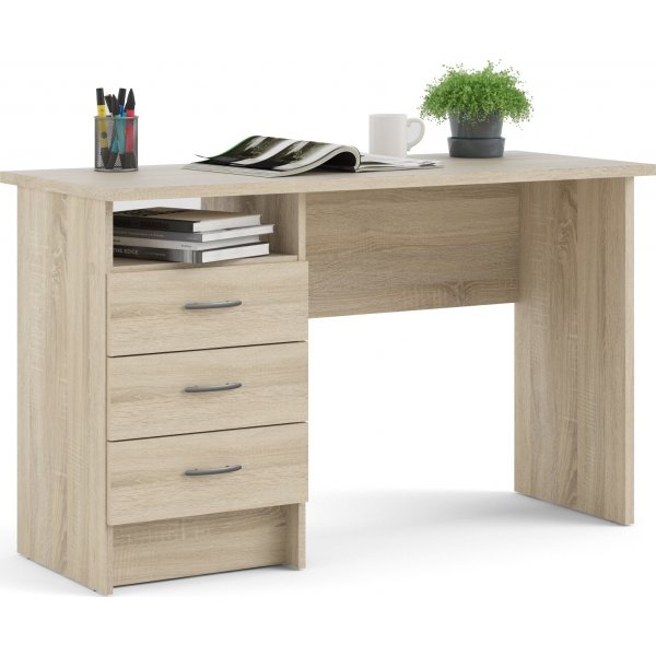 Function Plus Schreibtisch 120,1 x 48,1 x 72,6 cm - Eiche