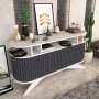 Stormy Sideboard - Weiß/Anthrazit