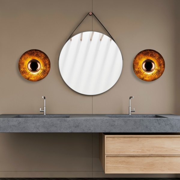 Kurt Wandleuchte Ø38 cm - Kupfer