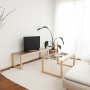 Via Couchtisch 85 x 55 cm - Helle Kiefer