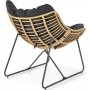 Whisper-Sessel - Schwarz/Beige