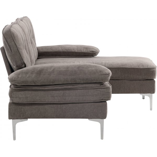 Remis Diwansofa - Dunkelgrau