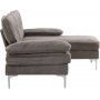 Remis Diwansofa - Dunkelgrau