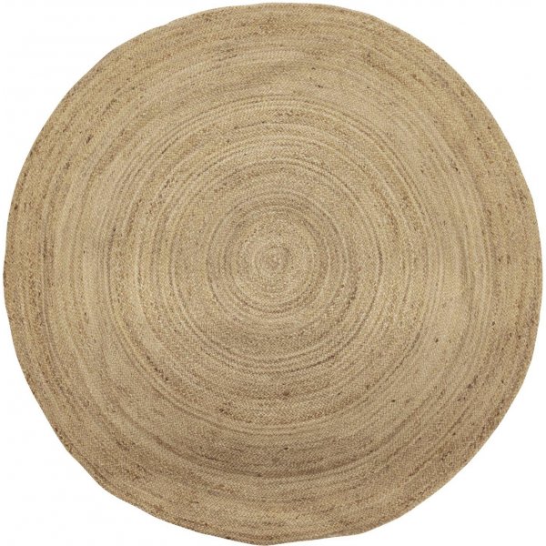 Juty-Teppich 180 cm - Leinen
