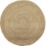 Juty-Teppich 180 cm - Leinen