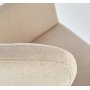Lise Ohrensessel - Beige (Stoff) / Holz