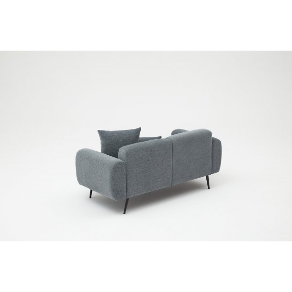 Flanko 2-Sitzer-Sofa Anthrazit