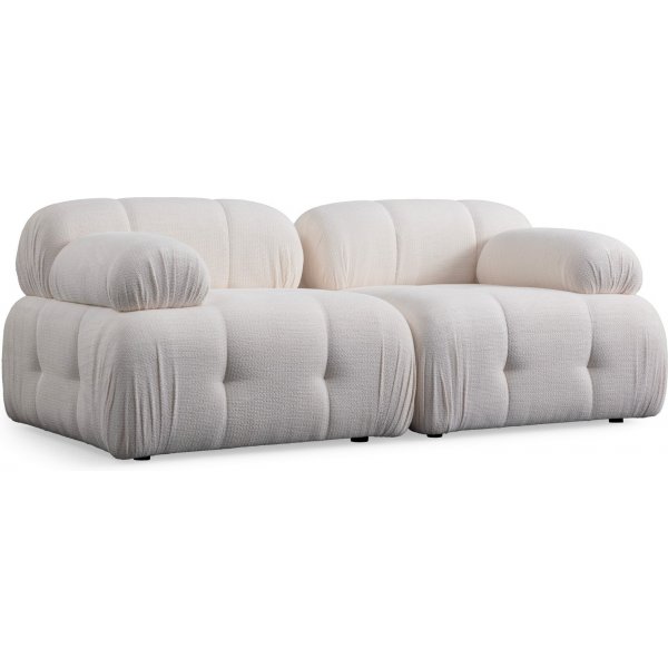 Petite 2-Sitzer-Sofa - Weiß