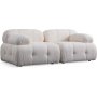 Petite 2-Sitzer-Sofa - Weiß