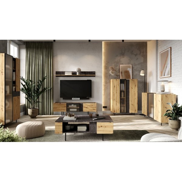 Marmo Sideboard - Artisan-Eiche