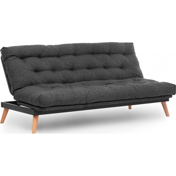 Schlafsofa Saki - Dunkelgrau