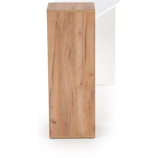 Spurs Schreibtisch 122x57 cm - Eiche/weiß