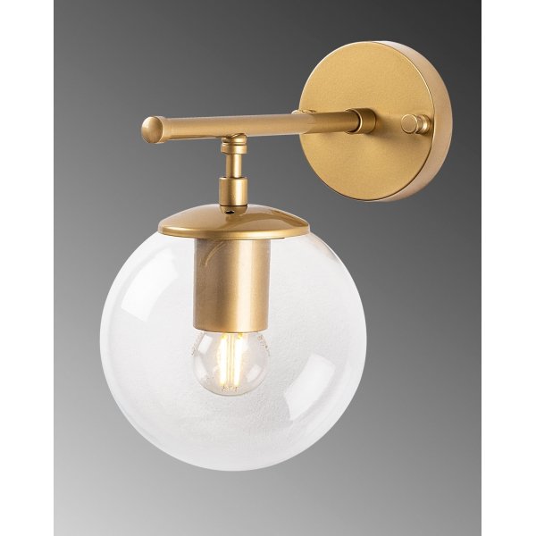 Rosige Wandleuchte 10720 - Gold