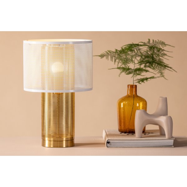 Gap Tischlampe - Weiß/Gold