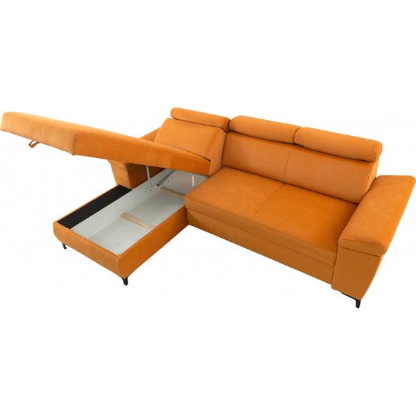 Santi Schlafsofa links - Orange