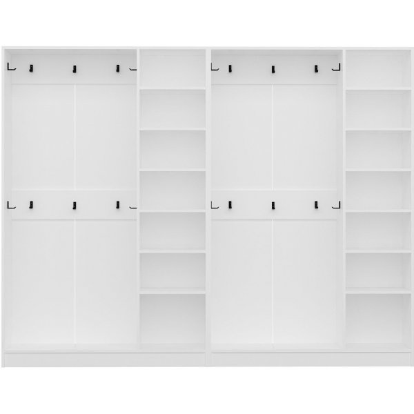 Armadio Flurmöbel B 270 x 35 x 210 cm - Weiß