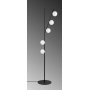 Domino Stehlampe 11041 - Schwarz/Weiß