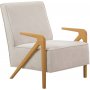 Larus Sessel - Creme/Eiche