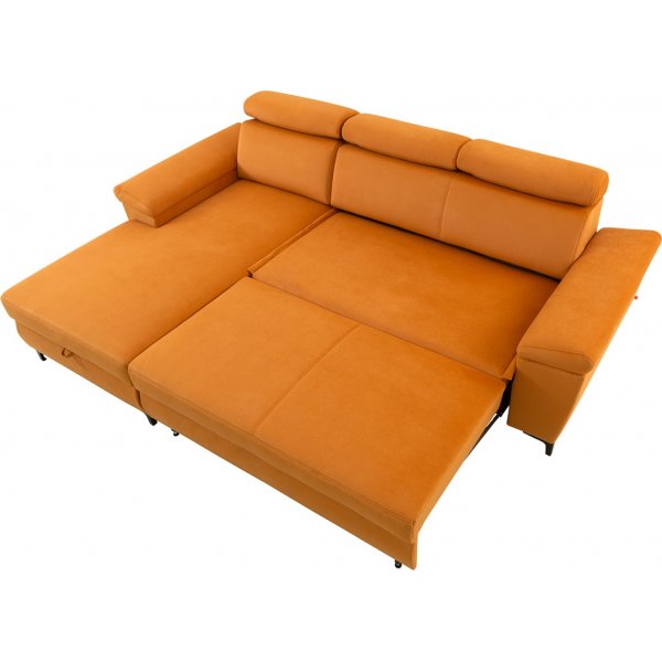 Santi Schlafsofa links - Orange