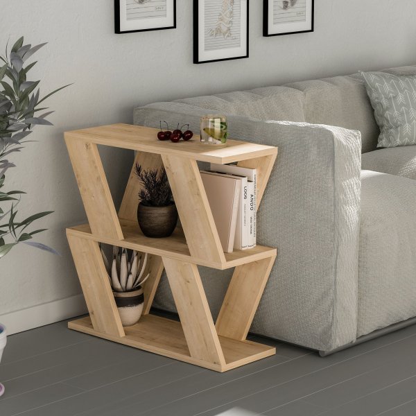 Lazena Beistelltisch 60 x 22 cm - Eiche