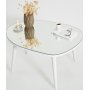 Gusto Couchtisch 75 x 55 cm - Weiß