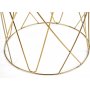 Corpus Couchtisch Ø55 cm - Gold