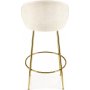 Barhocker Beige/Gold