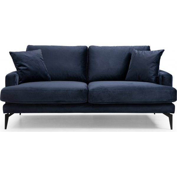 Papira 2-Sitzer-Sofa - Marineblau