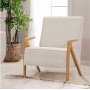 Larus Sessel - Creme/Eiche