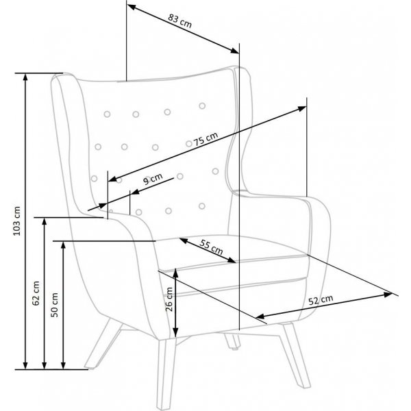 Goodman-Sessel - Grün
