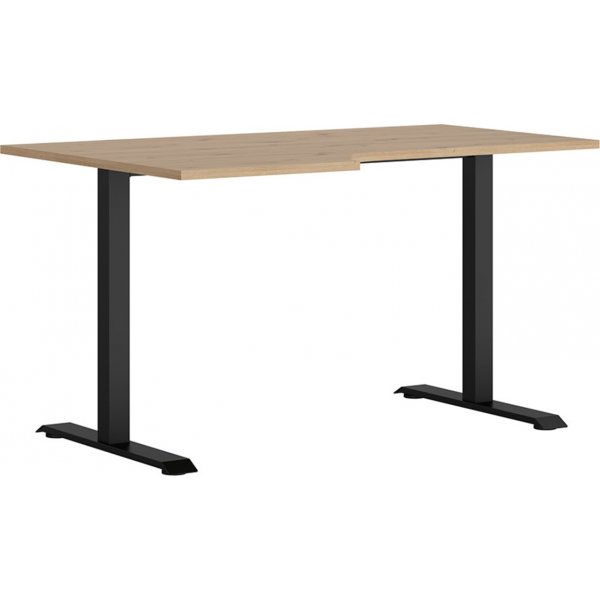 Space Schreibtisch links 140 x 90 cm - Eiche