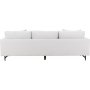 Sofia 3-Sitzer-Sofa - Beigefarbenes Leinen