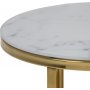 Alisma Tisch Ø35/45 cm - Weiß