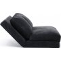 Taida 2-Sitzer Schlafsofa - Schwarz