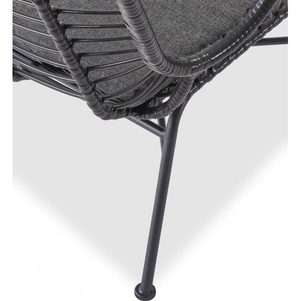 Minos-Sessel - Schwarz