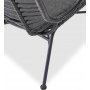 Minos-Sessel - Schwarz