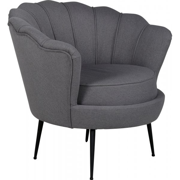 Ballini Sessel - Grauer Stoff