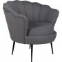 Ballini Sessel - Grauer Stoff