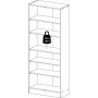 Focus Kleiderschrank - Schwarz