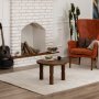 Ida Couchtisch Ø60 cm - Walnuss